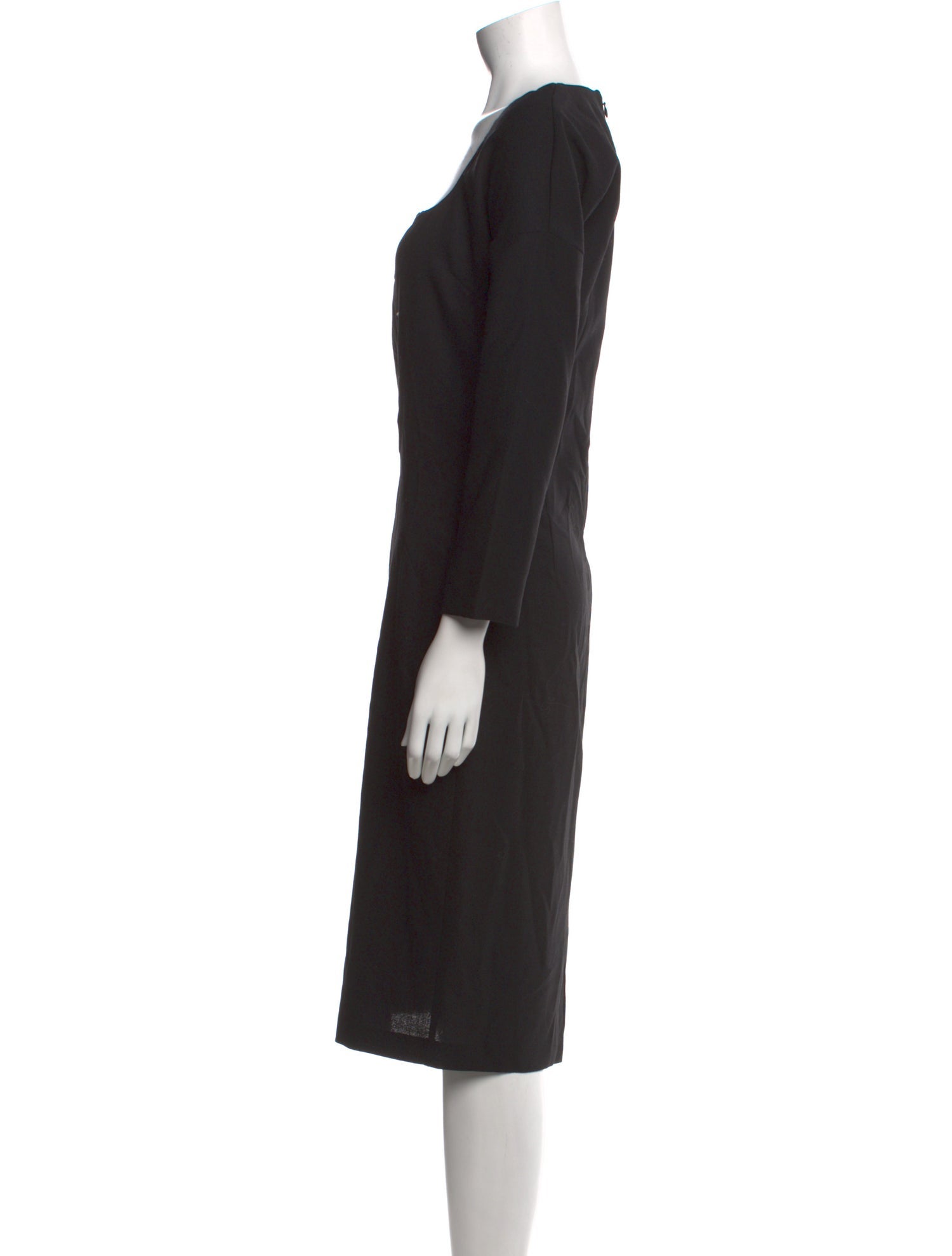 Dolce & Gabbana Wool Midi Length Dress