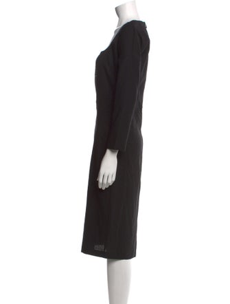 Dolce & Gabbana Wool Midi Length Dress
