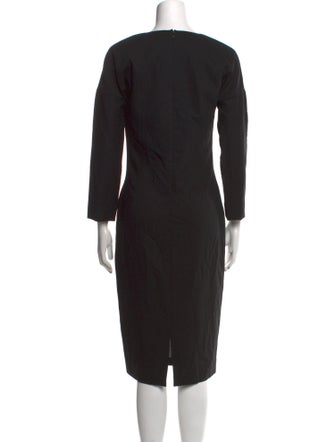 Dolce & Gabbana Wool Midi Length Dress