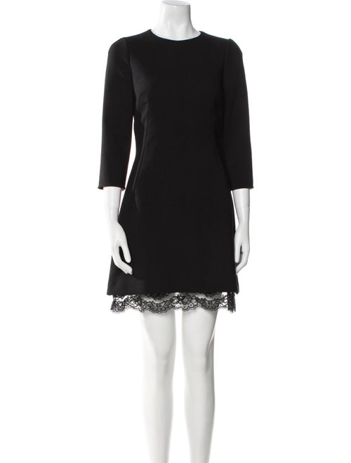 Dolce & Gabbana Virgin Wool Mini Dress