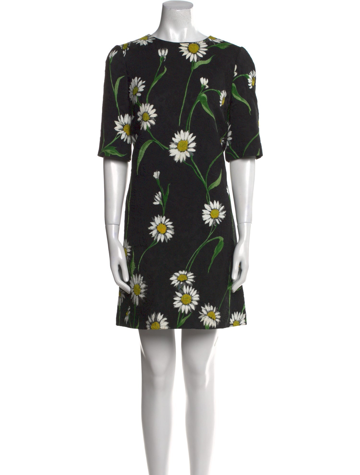 Dolce & Gabbana Floral Print Mini Dress
