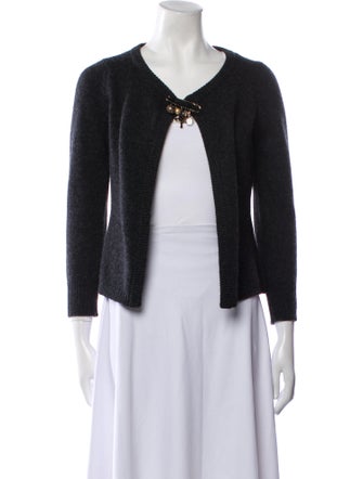 Dolce & Gabbana Virgin Wool Scoop Neck Sweater