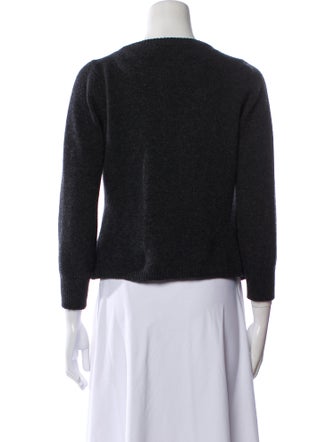 Dolce & Gabbana Virgin Wool Scoop Neck Sweater