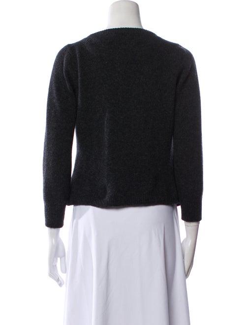 Dolce & Gabbana Virgin Wool Scoop Neck Sweater
