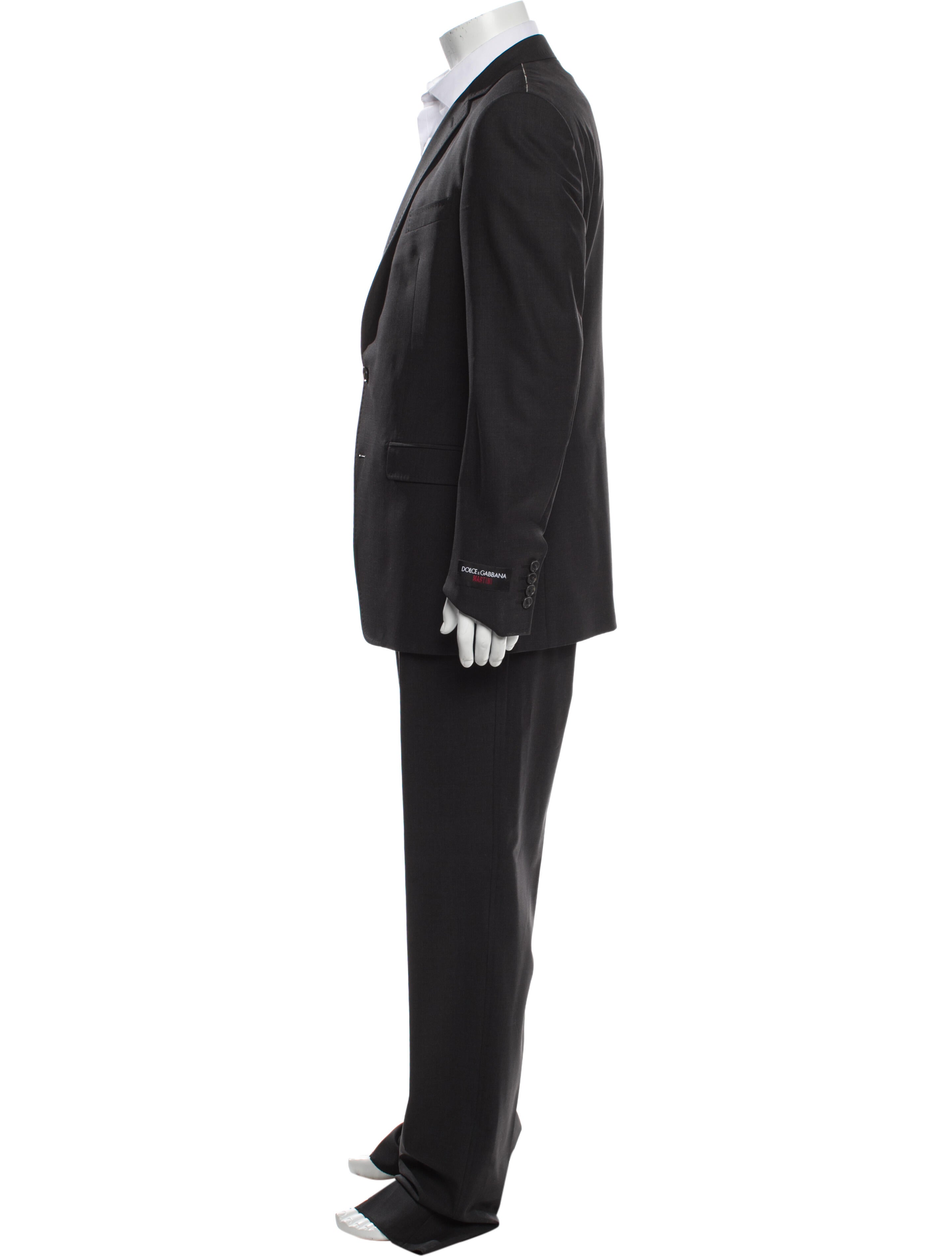 Dolce & Gabbana Virgin Wool Two-Piece Suit w/ Tags