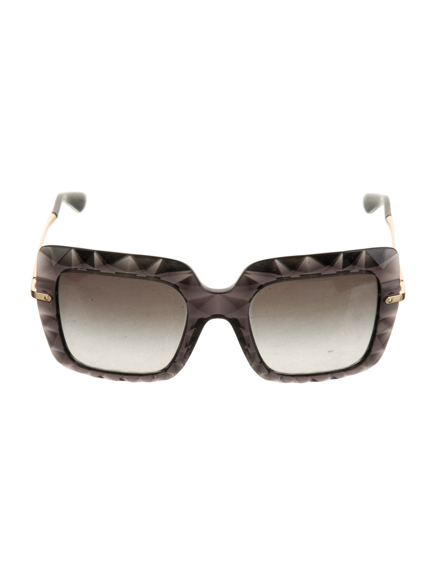 Dolce & Gabbana Oversize Gradient Sunglasses