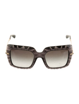 Dolce & Gabbana Oversize Gradient Sunglasses