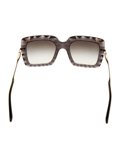 Dolce & Gabbana Oversize Gradient Sunglasses