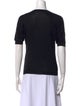 Dolce & Gabbana Silk Crew Neck T-Shirt