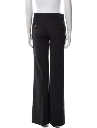 Dolce & Gabbana Virgin Wool Wide Leg Pants