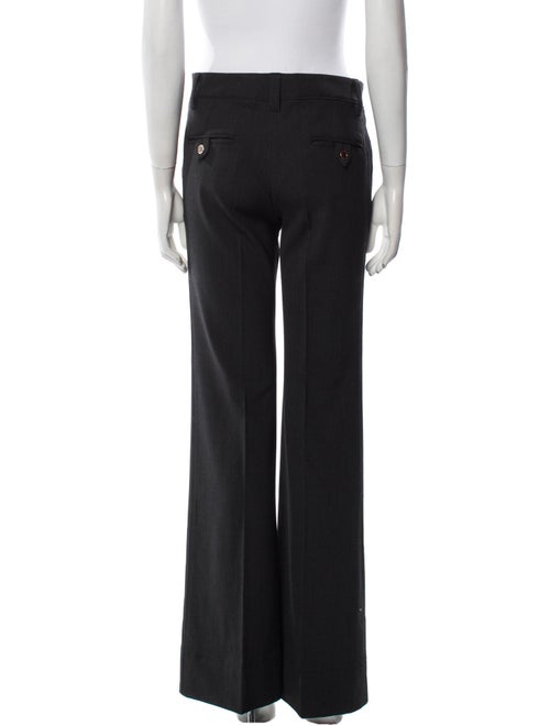 Dolce & Gabbana Virgin Wool Wide Leg Pants
