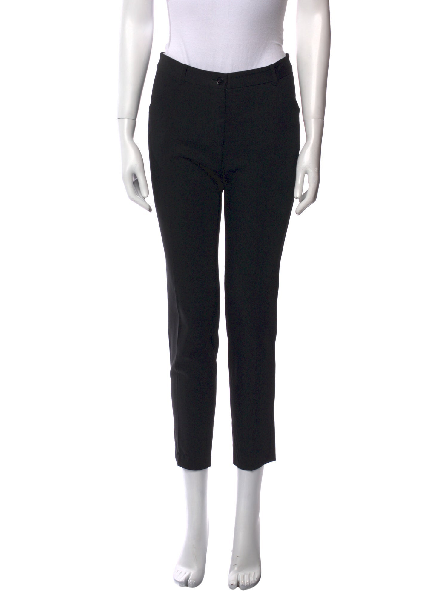 Dolce & Gabbana Virgin Wool Skinny Leg Pants