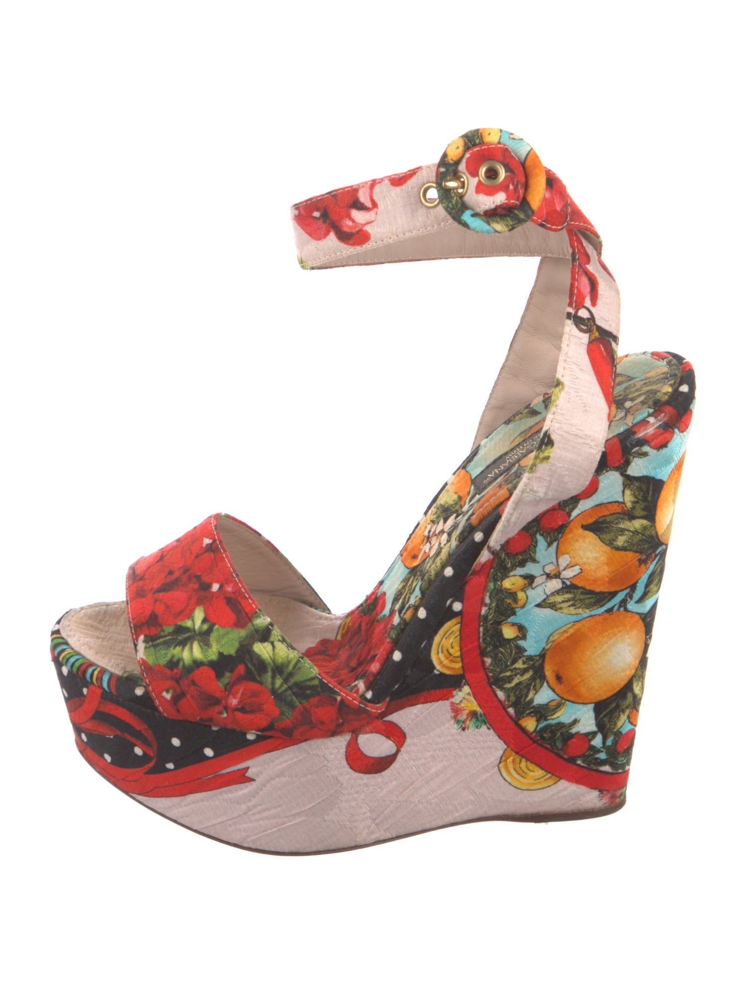Dolce & Gabbana Printed Sandals