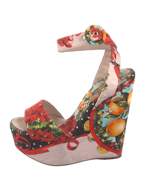 Dolce & Gabbana Printed Sandals