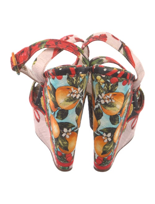 Dolce & Gabbana Printed Sandals