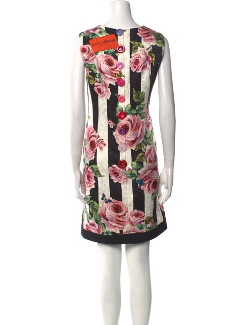 Dolce & Gabbana Floral Print Mini Dress