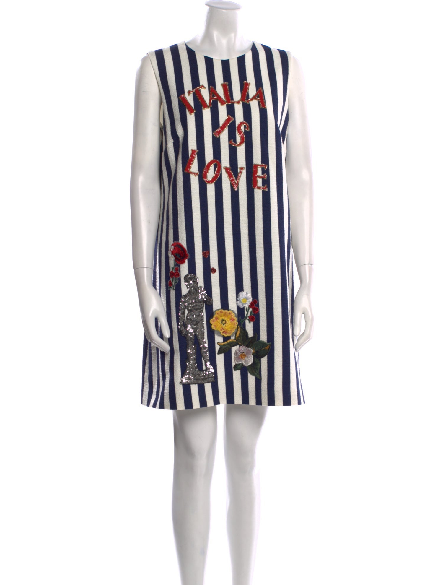 Dolce & Gabbana Printed Mini Dress