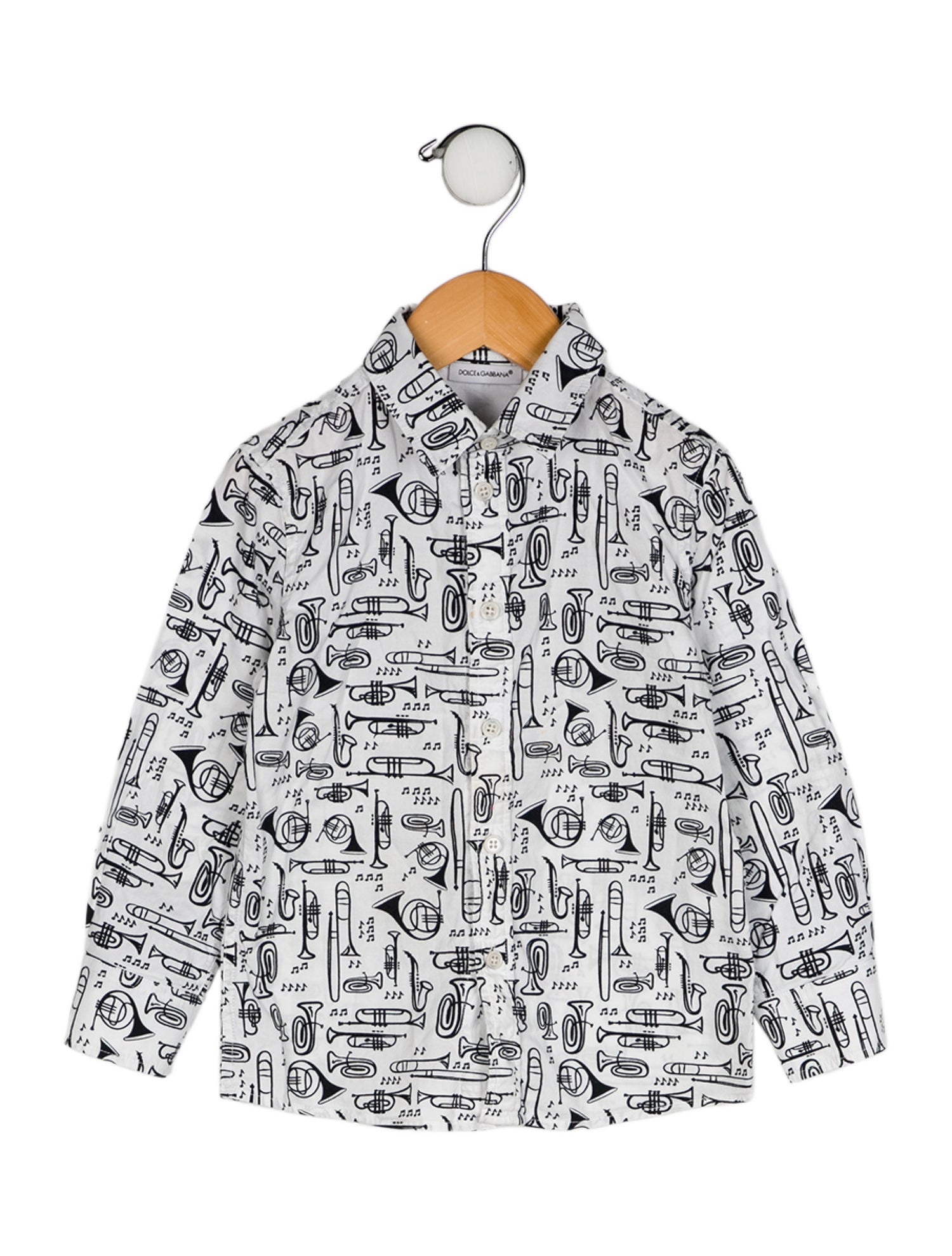 Dolce & Gabbana Printed Dress Shirt
