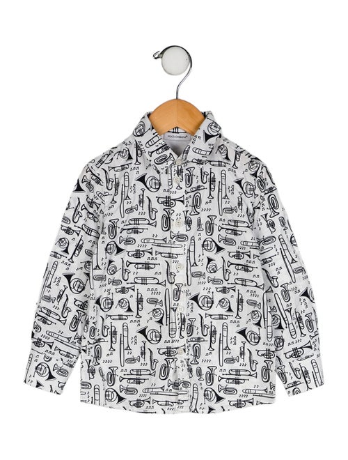 Dolce & Gabbana Printed Dress Shirt
