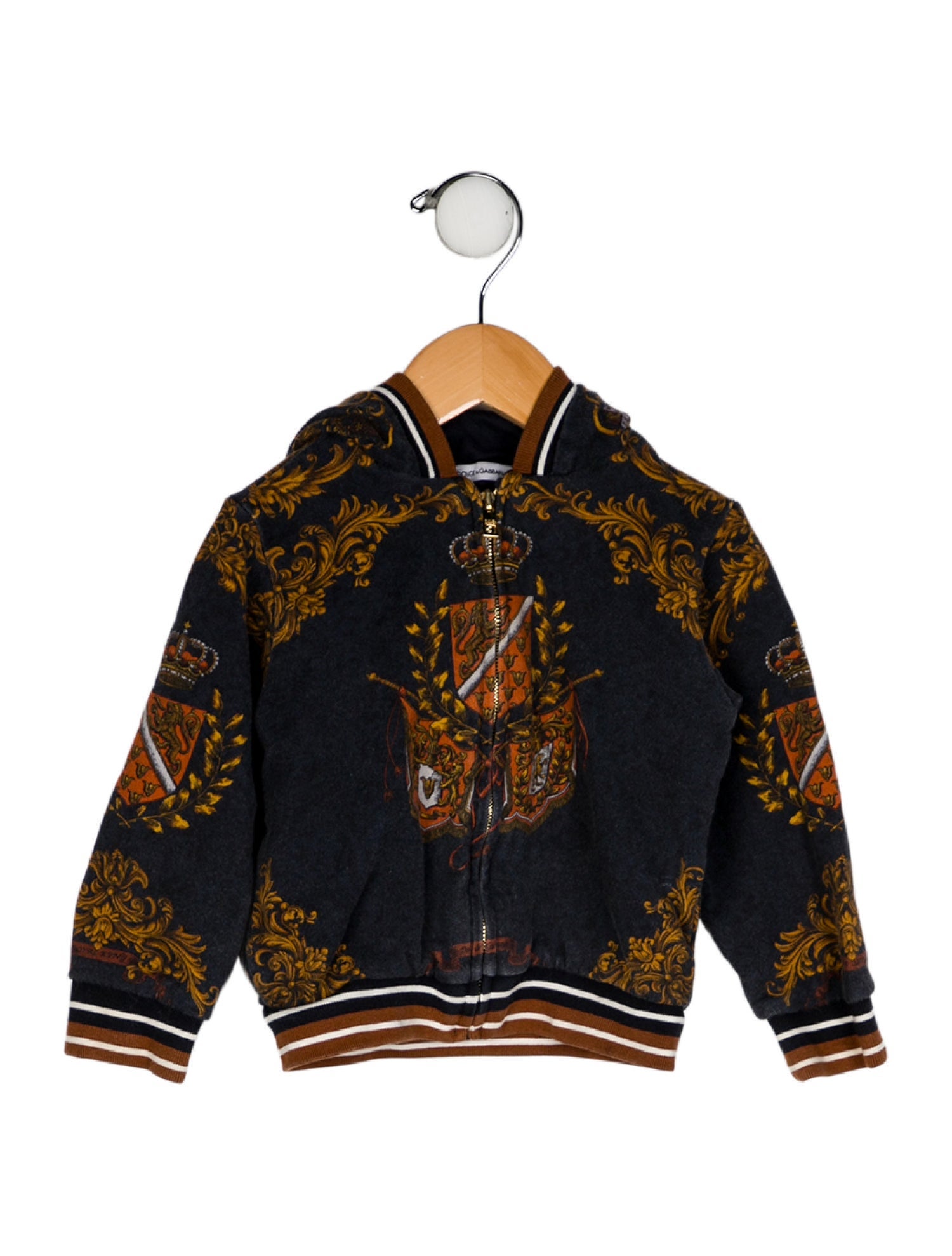 Dolce & Gabbana Graphic Print Casual Jacket