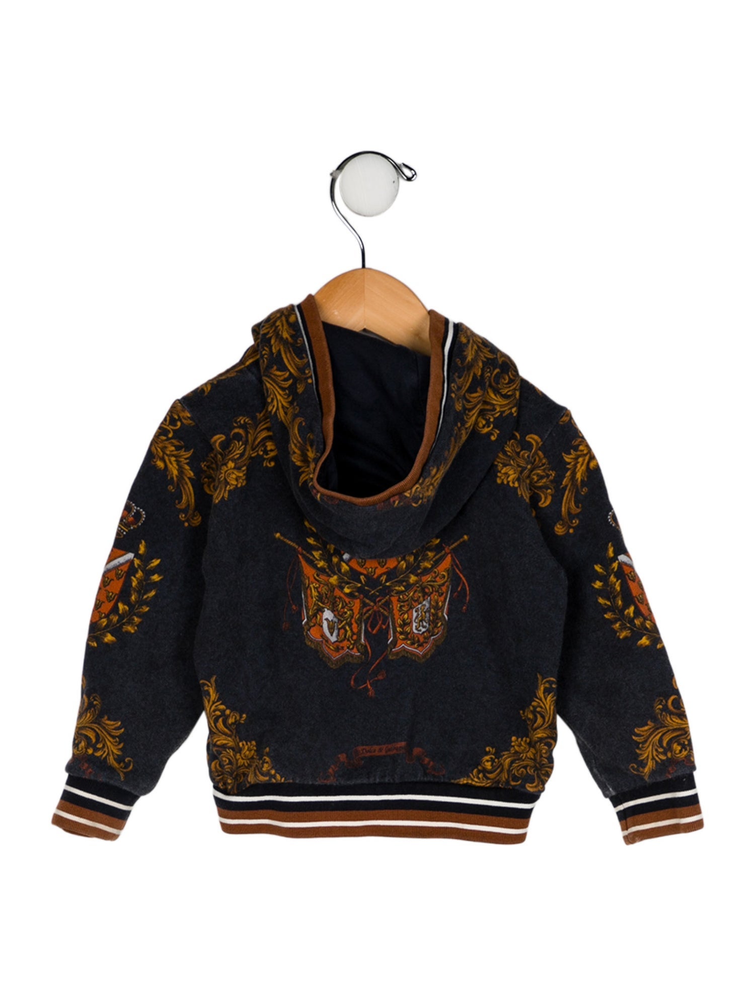 Dolce & Gabbana Graphic Print Casual Jacket