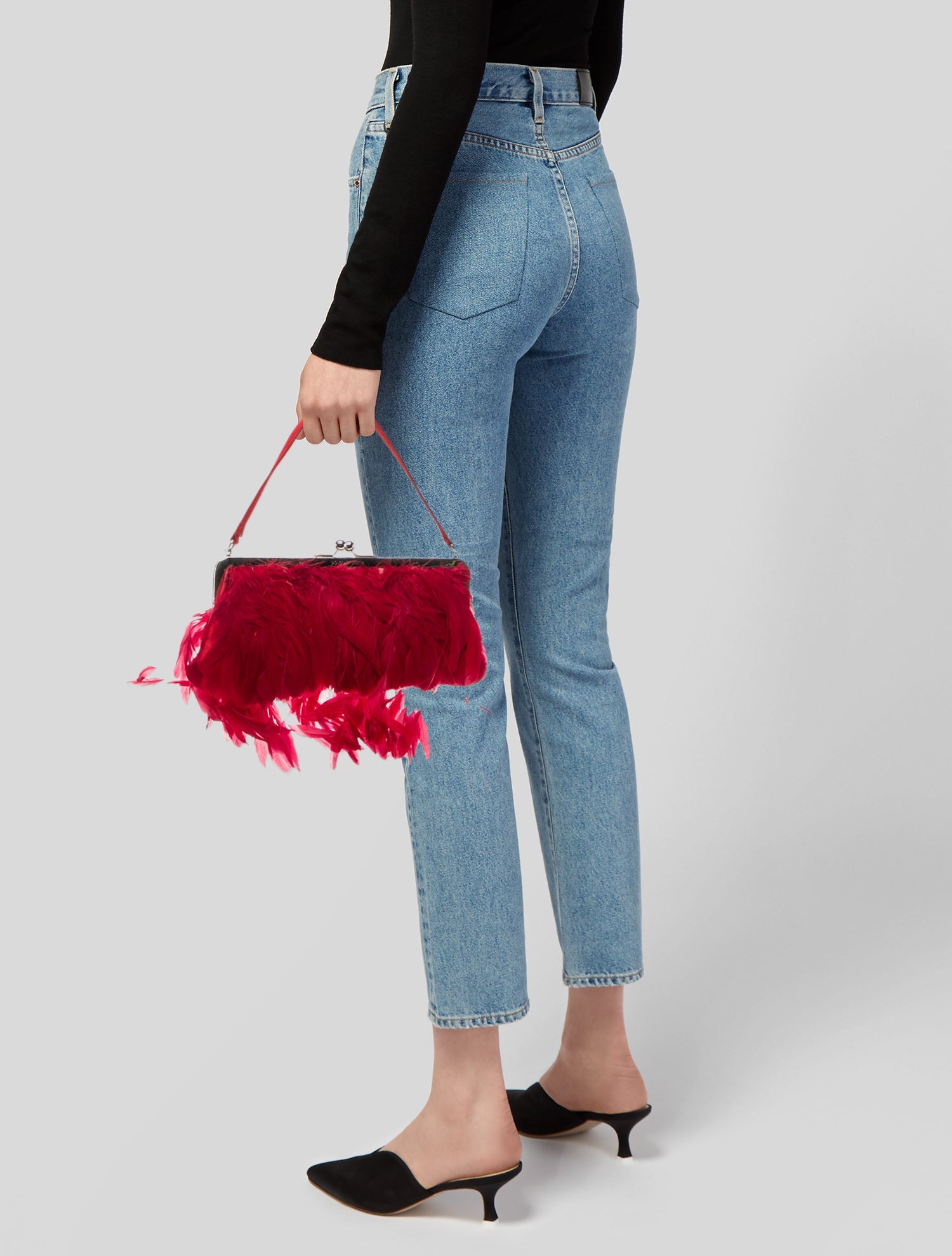 Dolce & Gabbana Satin Shoulder Bag Vintage