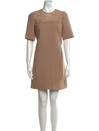 Dolce & Gabbana Virgin Wool Mini Dress