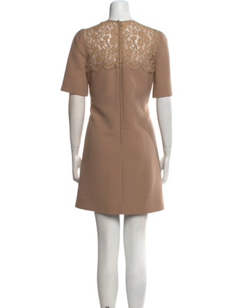 Dolce & Gabbana Virgin Wool Mini Dress