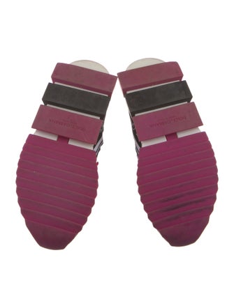 Dolce & Gabbana Printed Crystal Embellishments Sneakers