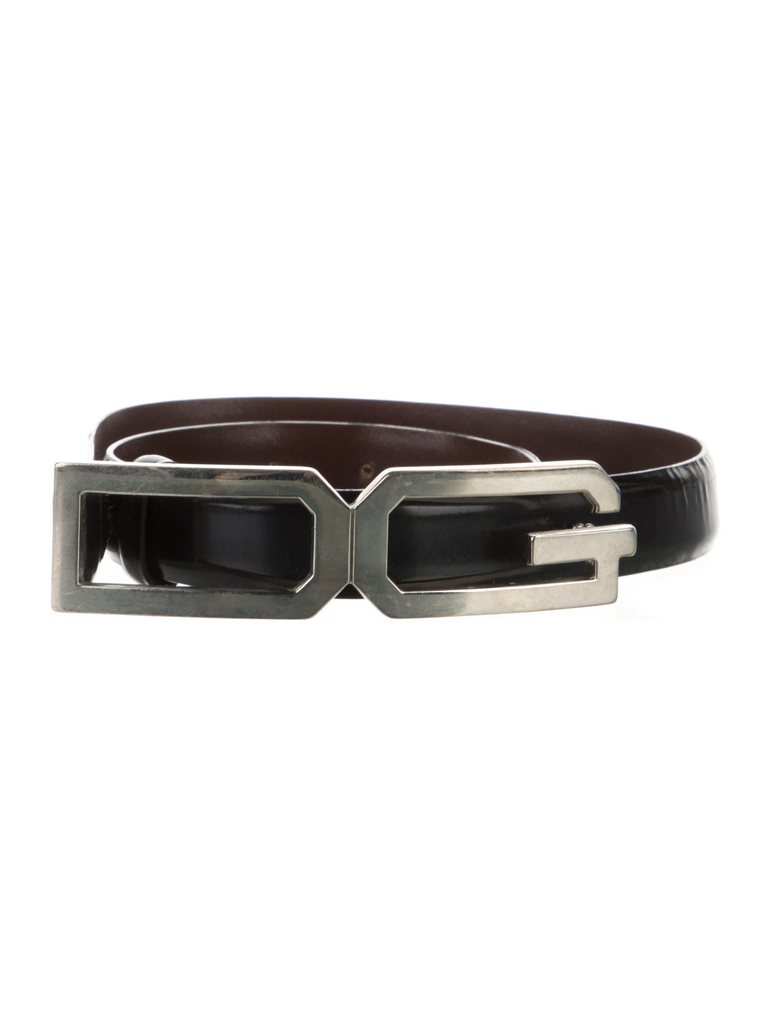 Dolce & Gabbana Skinny Leather Belt