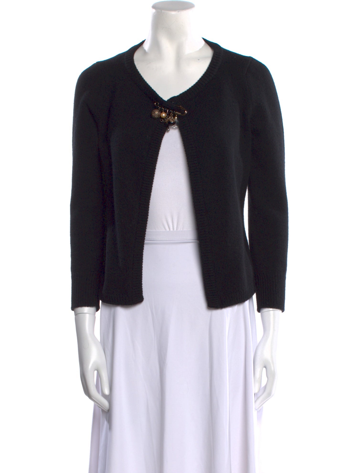 Dolce & Gabbana Virgin Wool V-Neck Sweater