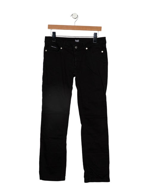 D&G Mid-Rise Straight Leg Jeans