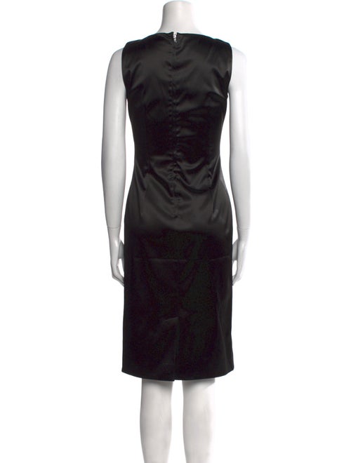 Dolce & Gabbana V-Neck Knee-Length Dress