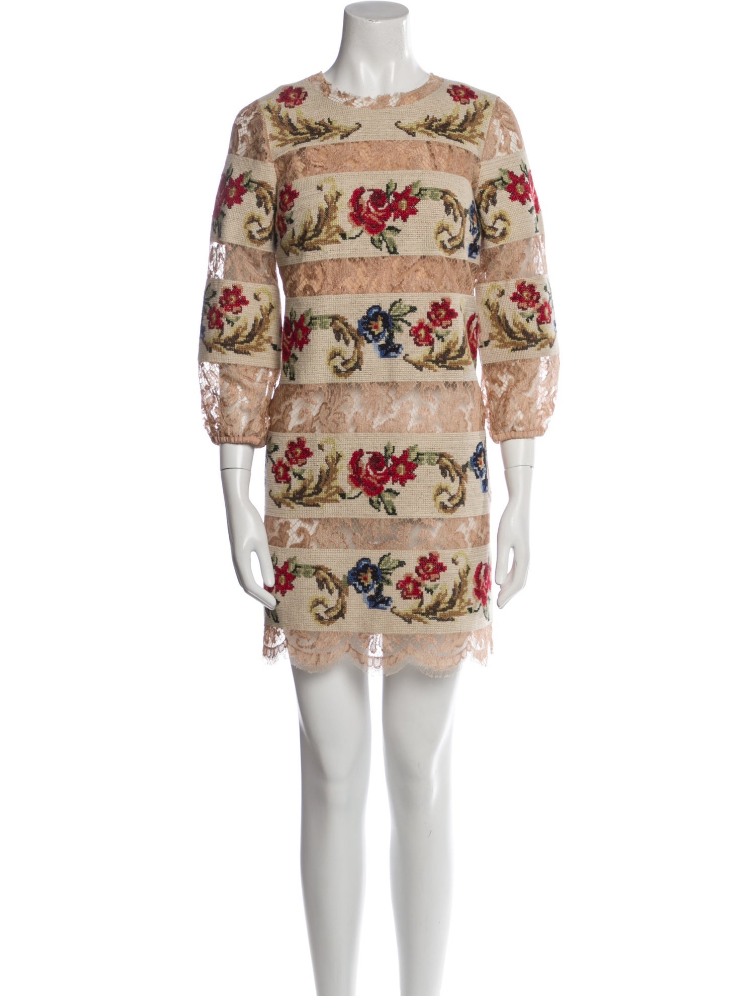 Dolce & Gabbana Printed Mini Dress