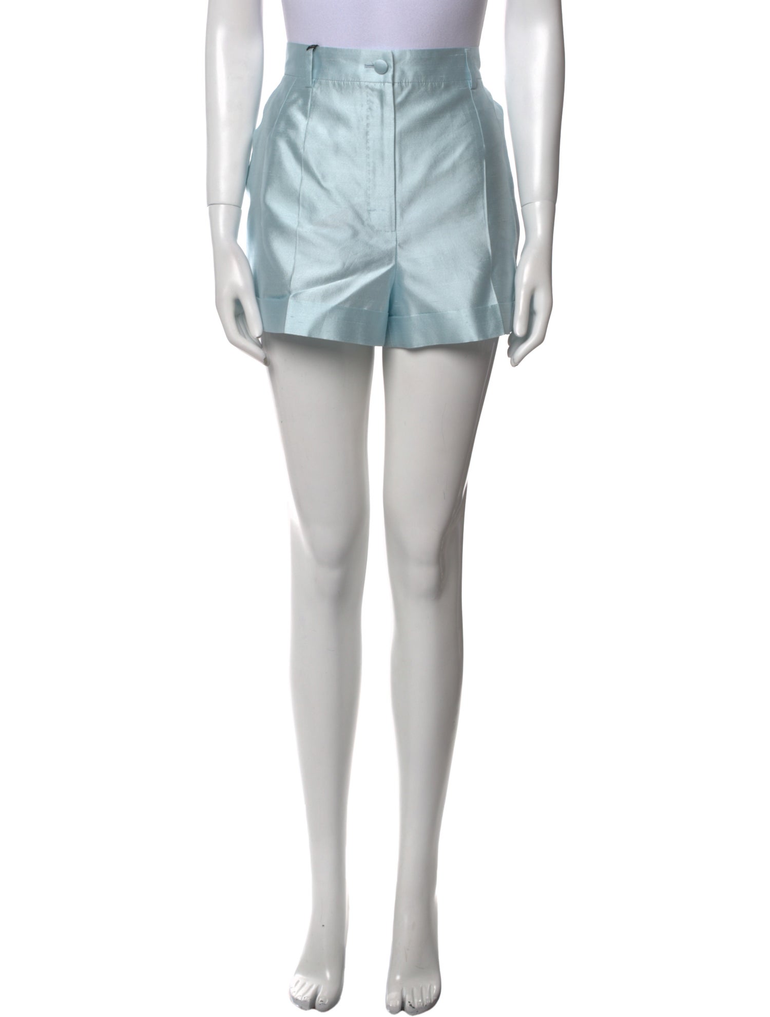 Dolce & Gabbana Silk Mini Shorts w/ Tags