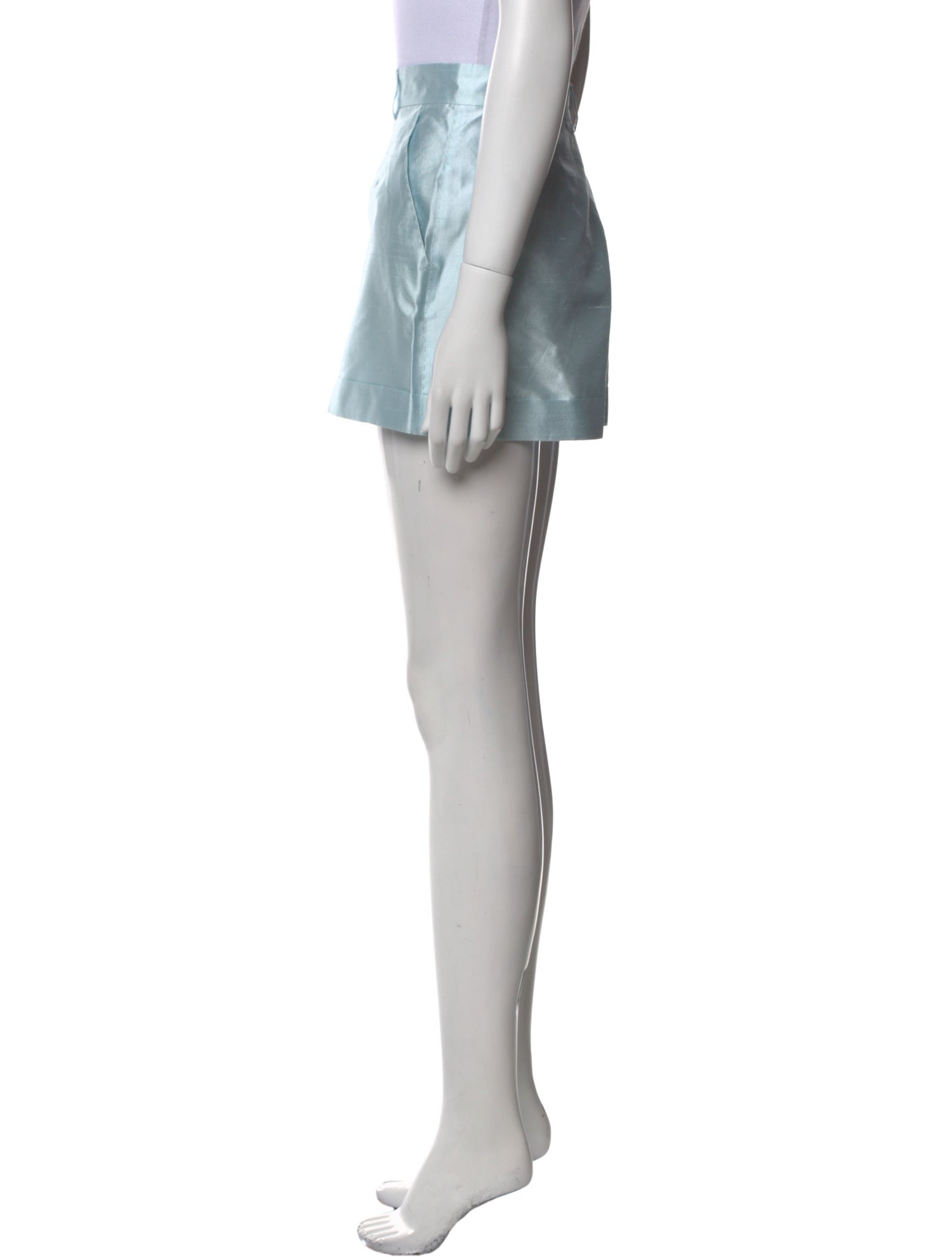 Dolce & Gabbana Silk Mini Shorts w/ Tags