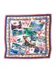 Dolce & Gabbana Festival Quadri Silk Scarf