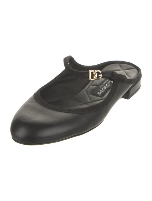 Dolce & Gabbana Leather Mules