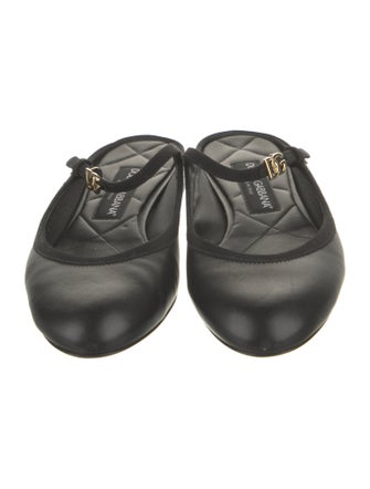 Dolce & Gabbana Leather Mules