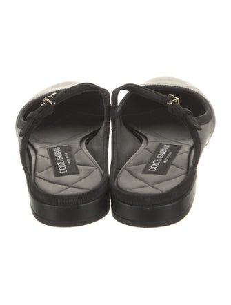 Dolce & Gabbana Leather Mules