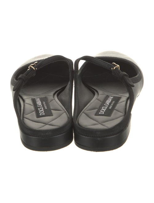 Dolce & Gabbana Leather Mules