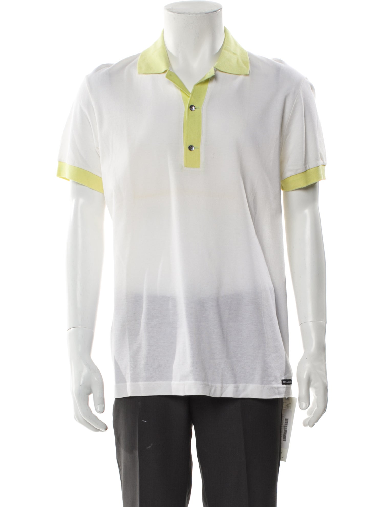 Dolce & Gabbana Collar Short Sleeve Polo Shirt
