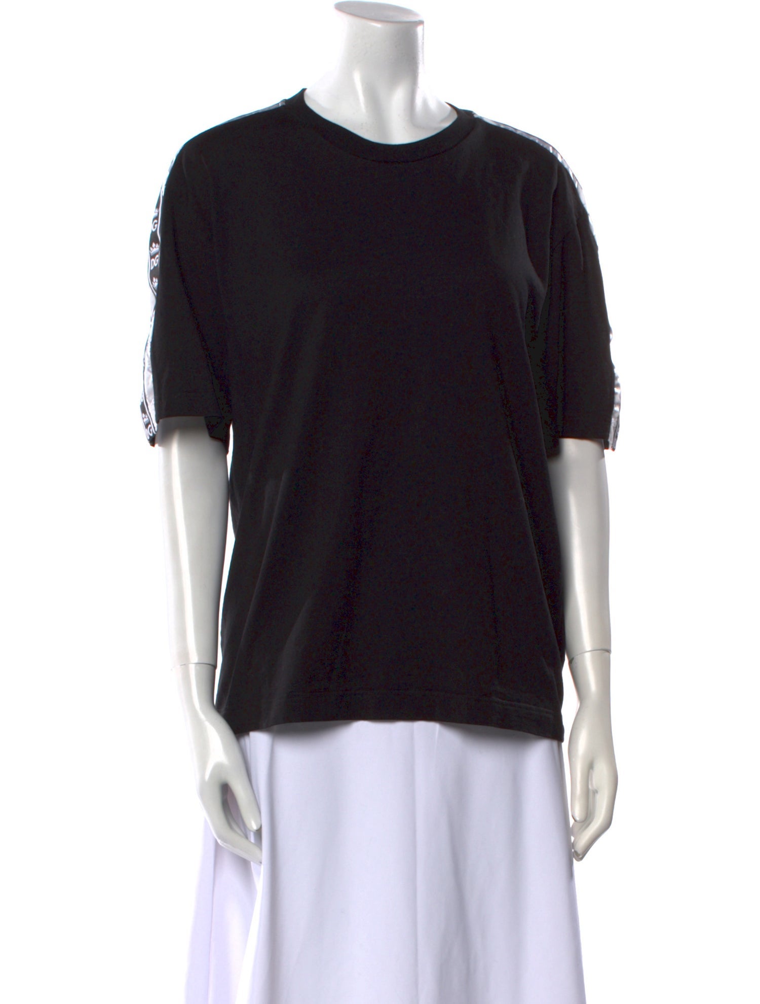 Dolce & Gabbana Crew Neck Short Sleeve T-Shirt