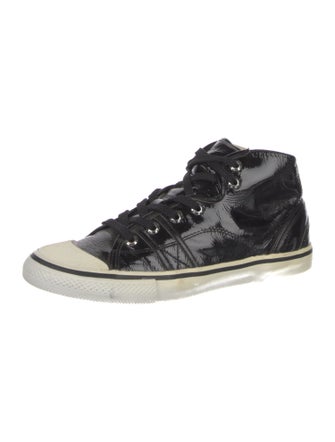 Dolce & Gabbana Patent Leather Sneakers