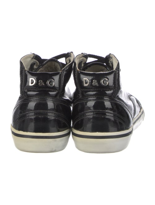 Dolce & Gabbana Patent Leather Sneakers