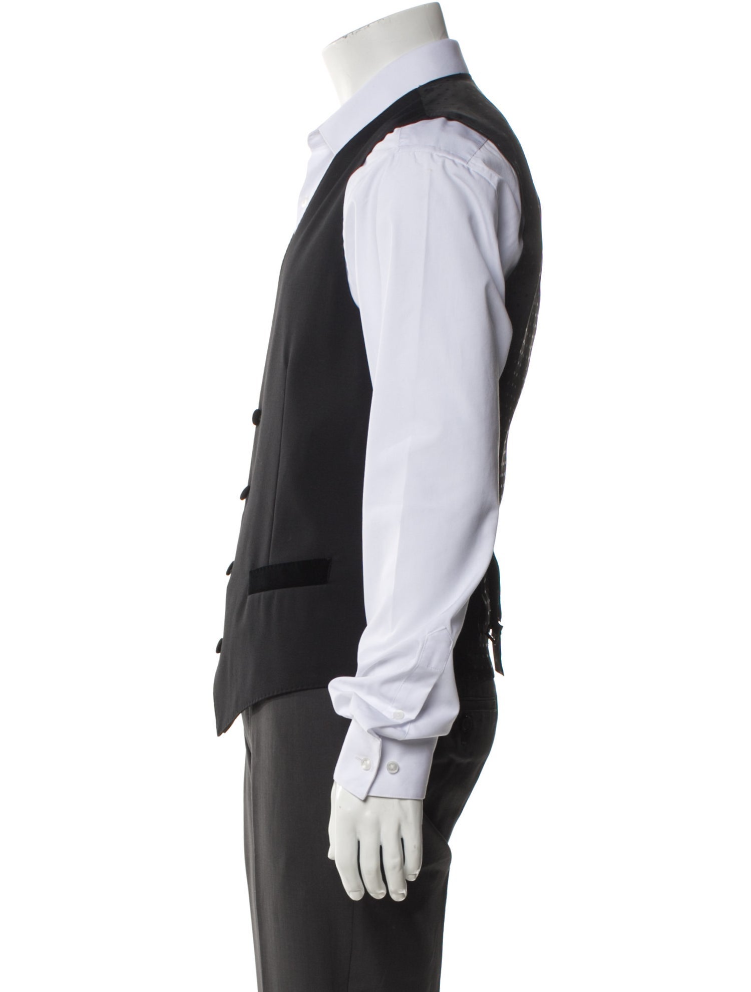 Dolce & Gabbana Virgin Wool Suit Vest