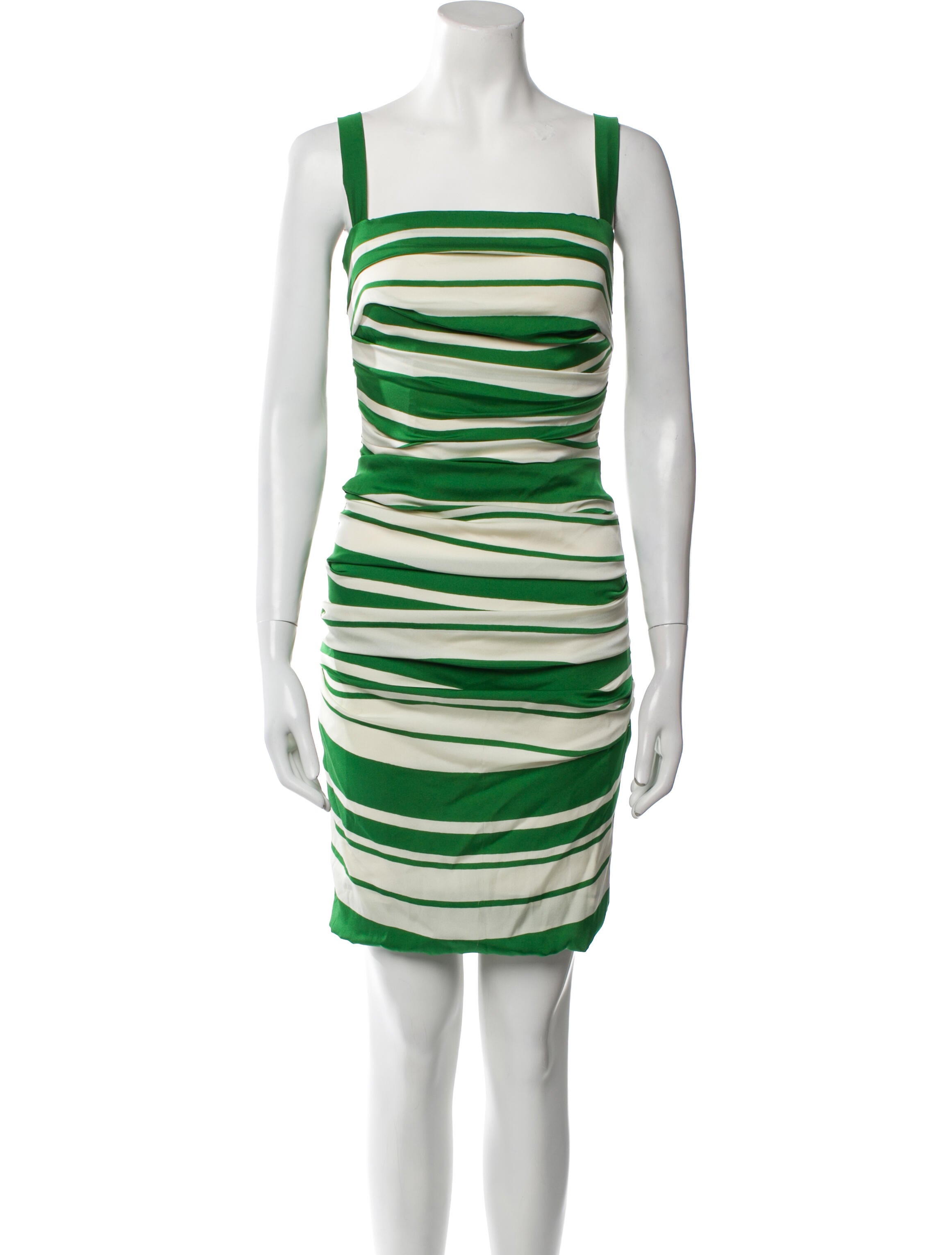 Dolce & Gabbana Silk Knee-Length Dress