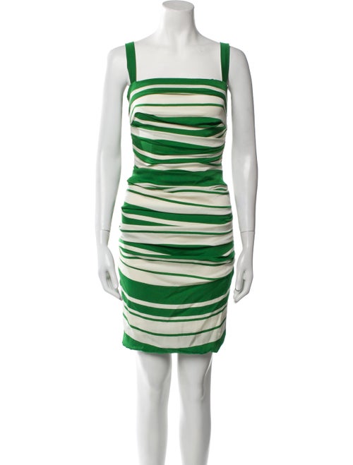 Dolce & Gabbana Silk Knee-Length Dress