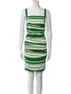 Dolce & Gabbana Silk Knee-Length Dress