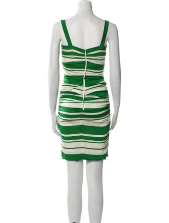 Dolce & Gabbana Silk Knee-Length Dress